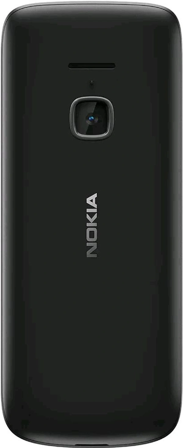Nokia 225 4G Dual SIM Feature Phone with Long Battery Life, Camera, Multiplayer Games, and Premium Finish - Black
