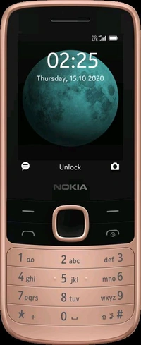 Nokia 225 4G Dual SIM Feature Phone with Long Battery Life, Camera, Multiplayer Games, and Premium Finish - Blue