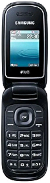 Samsung E1272 Mobile Phone Refurbished Just Like New  - Black