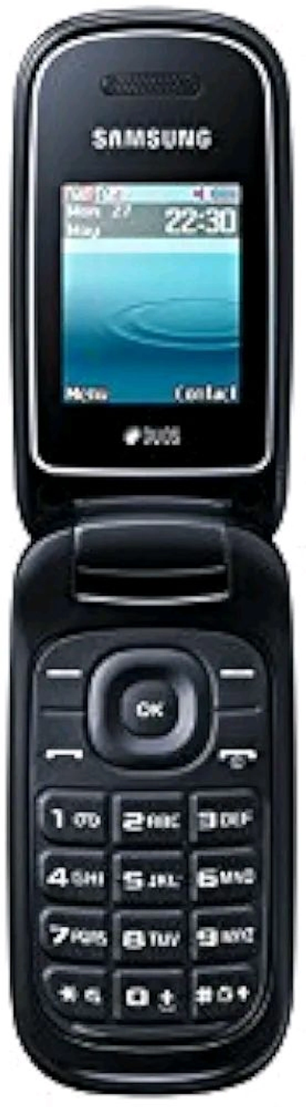 Samsung E1272 Mobile Phone Refurbished Just Like New  - Black