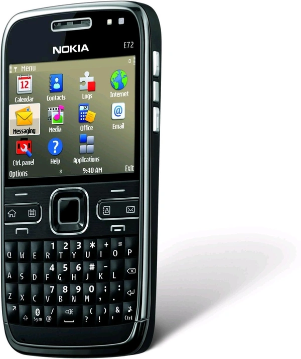 Nokia E72 Refurbished Just Like New 1 Month Seller Warranty  - Black