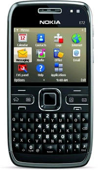 Nokia E72 Refurbished Just Like New 1 Month Seller Warranty  - Black