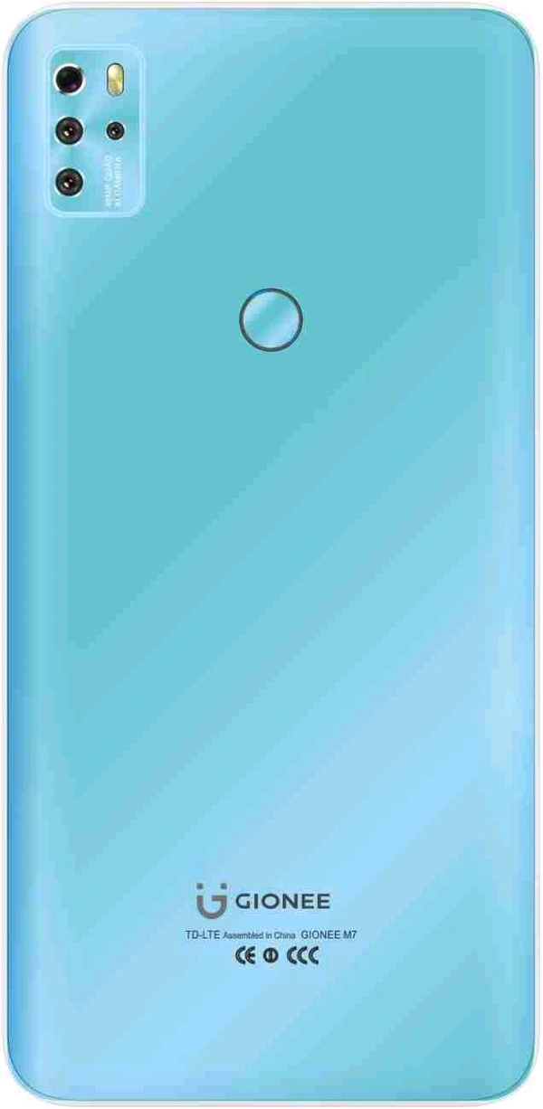 Gionee M15 Refurbished Just Like New 1 Month Seller Warranty  - Cornflower Blue, 128GB