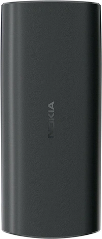 Nokia 106 Single Sim, Keypad Phone with Built-in UPI Payments App, Long-Lasting Battery, Wireless FM Radio & MP3 Player, and MicroSD Card Slot Charcoal - Charcoal