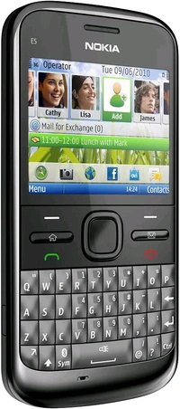 Nokia E5 Just Like New Refurbished Under Seller 1 Month Warranty  - Black