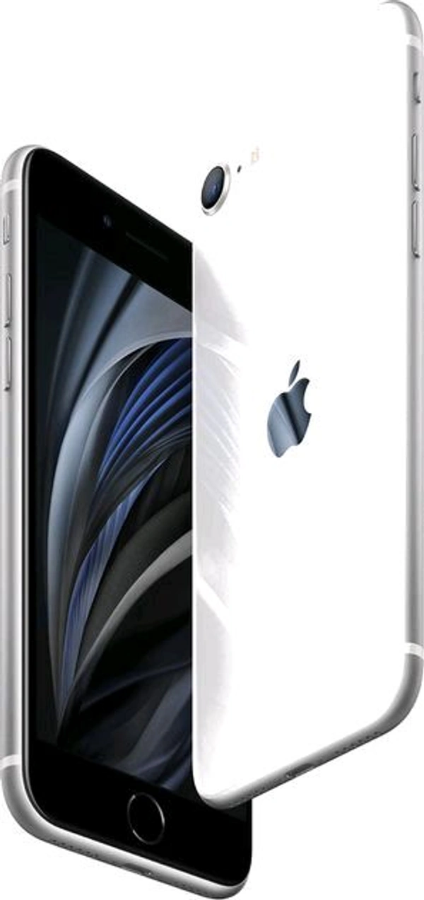 Apple iPhone SE 2nd Generation (Renewed) Just Like New 1 Month Seller Warranty  - 64GB, White