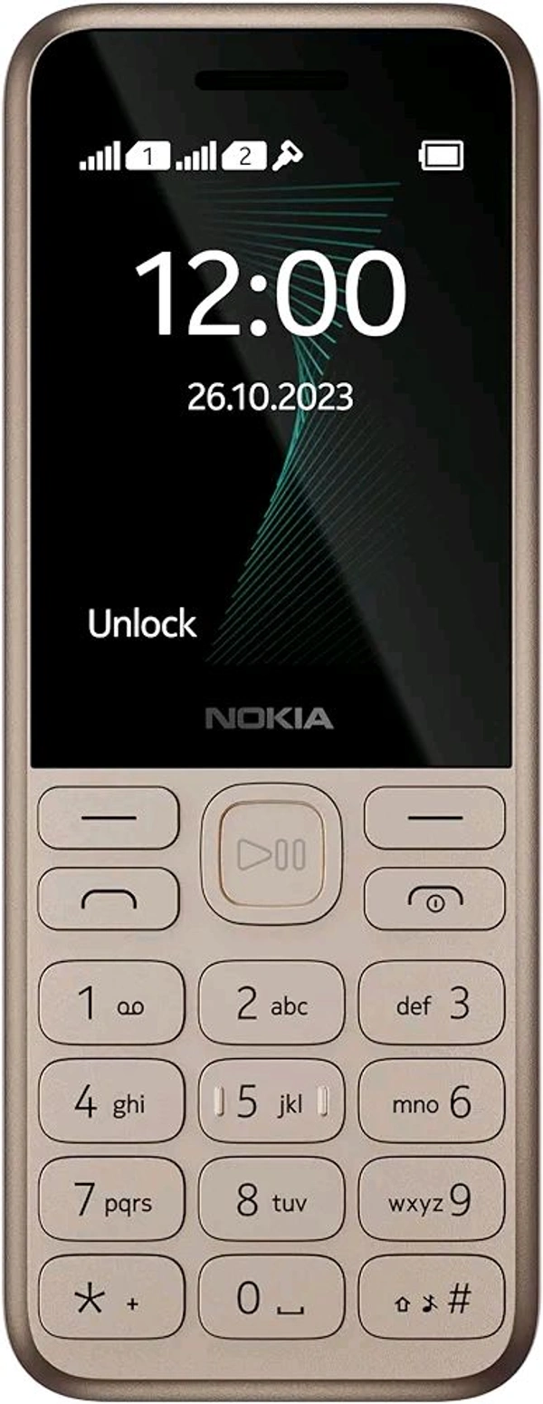 Nokia 130 Music Built-in Powerful Loud Speaker with Music Player and Wireless FM Radio Dedicated Music Buttons  Big 2.4” Display  1 Month Standby Battery Life 2023 - Gray