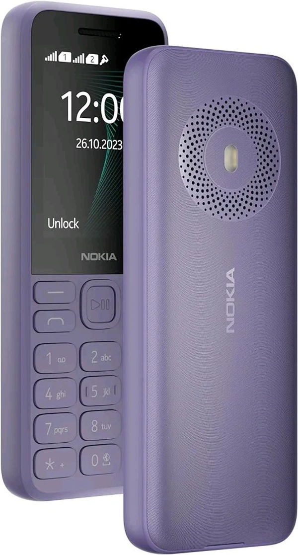 Nokia 130 Music Built-in Powerful Loud Speaker with Music Player and Wireless FM Radio Dedicated Music Buttons  Big 2.4” Display  1 Month Standby Battery Life 2023 - Purple
