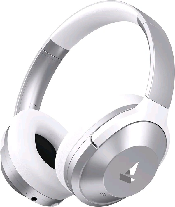 boAt Nirvana 751 ANC Hybrid Active Noise Cancelling Bluetooth Wireless Over Ear Headphones with Up to 65H Playtime, ASAP Charge, Ambient Sound Mode, Immersive Sound Open Box 3 Months Warranty  - Black