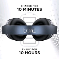 boAt Nirvana 751 ANC Hybrid Active Noise Cancelling Bluetooth Wireless Over Ear Headphones with Up to 65H Playtime, ASAP Charge, Ambient Sound Mode, Immersive Sound Open Box 3 Months Warranty  - White