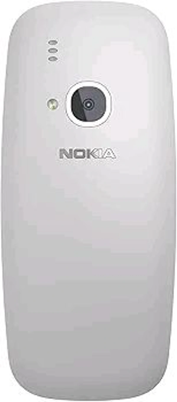Nokia 3310 Dual SIM Keypad Phone with MP3 Player, Wireless FM Radio and Rear Camera Renewed  - Gray