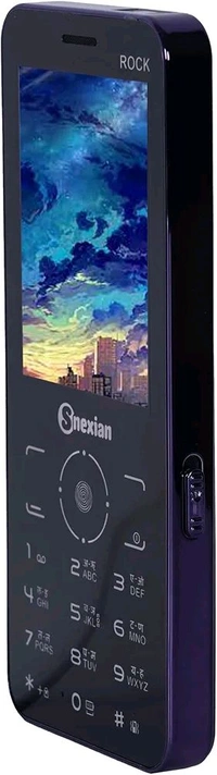 Snexian New ROCK PRO MAX Modern Stylish Dual Sim Keypad Mobile With 2.8"Big Display - Purple