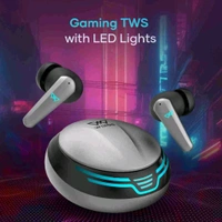 Refurbished Wings Phantom 450 Made in India Wireless Earbuds  - Black