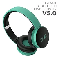 boAt Rockerz 370 On Ear Bluetooth Headphones with Upto 12 Hours Playtime Renewed 30 Days Under Warranty  - Red