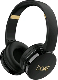 boAt Rockerz 370 On Ear Bluetooth Headphones with Upto 12 Hours Playtime Renewed 30 Days Under Warranty  - Red
