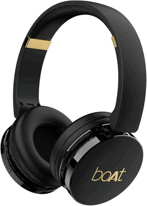 boAt Rockerz 370 On Ear Bluetooth Headphones with Upto 12 Hours Playtime Renewed 30 Days Under Warranty  - Red