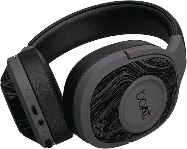 boAt Rockerz 550 Over Ear Bluetooth Headphones with Upto 20 Hours Playback, 50MM Drivers, Soft Padded Ear Cushions and Physical Noise Isolation Open Box 3 Month Warranty  - Sky Blue