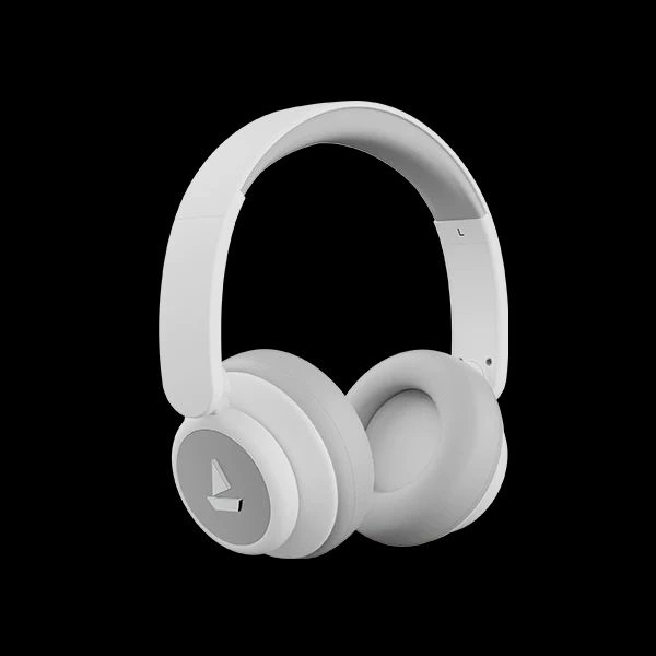 boAt Rockerz 450 Pro Bluetooth Wireless On Ear Headphones (Renewed) 30 Days Under Warranty  - White Purity