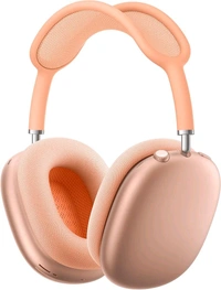 Max Wireless Over-Ear Headphones, Pro-Level Active Noise Cancellation, Transparency Mode, Personalised Spatial Audio, USB-C Charging, Bluetooth Headphones for iPhone - Silver