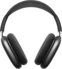 Max Wireless Over-Ear Headphones, Pro-Level Active Noise Cancellation, Transparency Mode, Personalised Spatial Audio, USB-C Charging, Bluetooth Headphones for iPhone - Silver