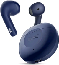 Refurbished boAt Airdopes 125 TWS in Ear Earbuds with 50 Hrs Playtime,Quad Mics with Enx Tech,ASAP Charging,Iwp Tech, Beast Mode with 50 Ms Low Latency,Btv5.3, Ipx5 - Blue
