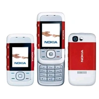 Nokia 5300 Slider Refurbished 1 Month Warranty  - Red & white