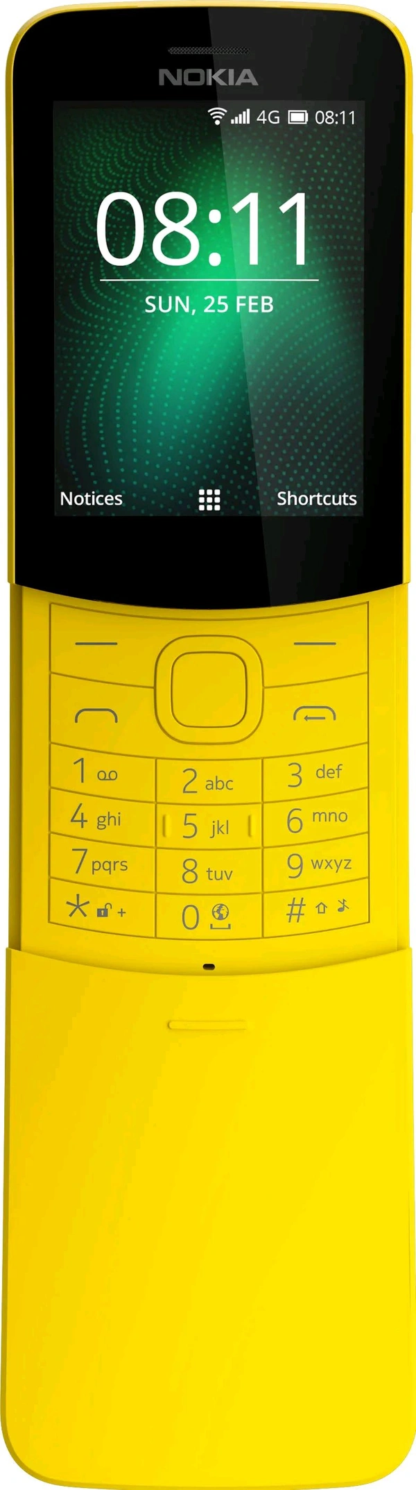 Nokia 8110 Refurbished 1 Month Warranty  - Yellow