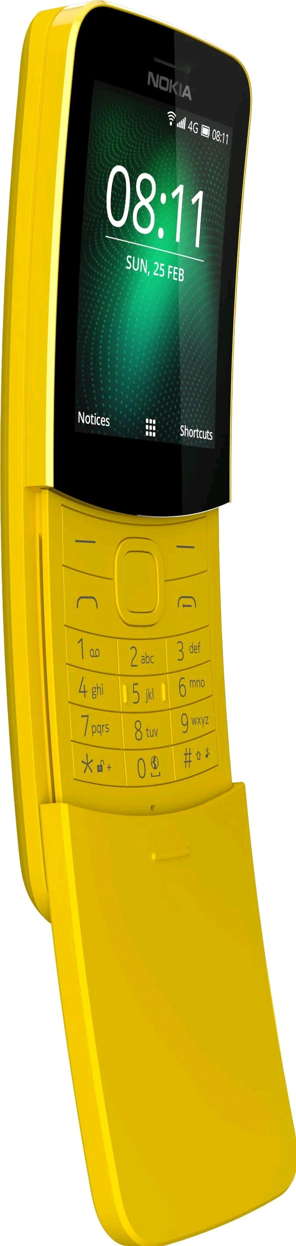Nokia 8110 Refurbished 1 Month Warranty  - Yellow