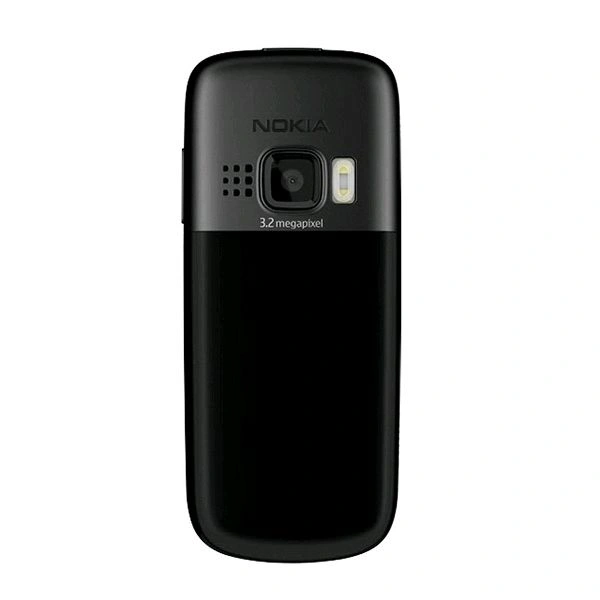 Nokia 6303c Steel Keypad Phone Refurbished 3 Month Warranty  - Gray