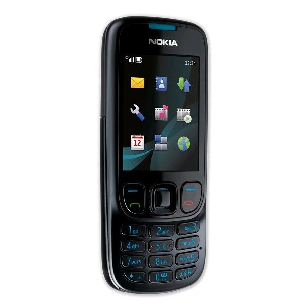 Nokia 6303c Steel Keypad Phone Refurbished 3 Month Warranty  - Gray