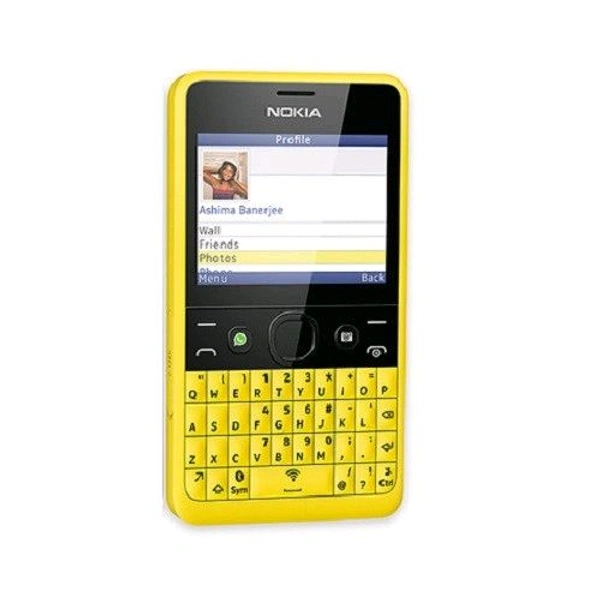 Nokia Asha 210 Keypad Phone Refurbished  2 Month Under Warranty  - Red