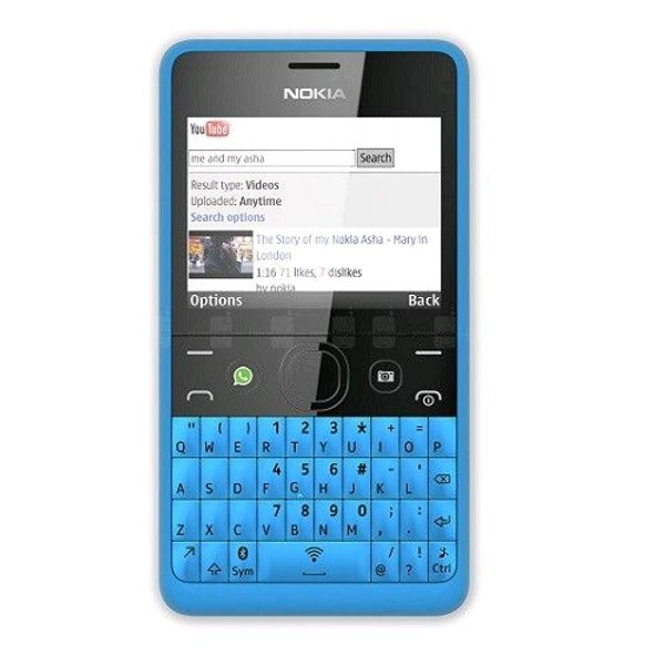 Nokia Asha 210 Keypad Phone Refurbished  2 Month Under Warranty  - Red