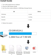 USB to HDMI VGA Adapter, 1080P USB 3.0/2.0 to HDMI VGA Converter, USB Male to HDMI VGA Female - Black