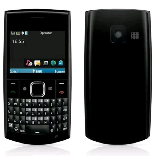 Nokia X2-01 Qwerty Keypad Phone Refurbished  - Black