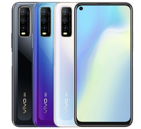 Vivo Y70 S 5G Mbile Phone Just Like New 3 Month Seller Warranty (Renewed)  - 128 GB, Blue
