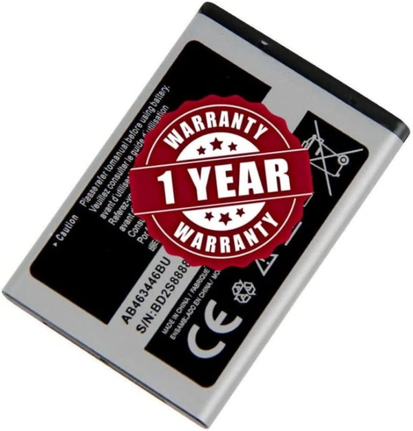 AB463446BN Battery for Samsung Guru X200 GT-E1200Y C512 X208 1258 1250 S3030 E3100 S5150 X210 X160 S208 F519 - (800mAh) - (1 Year Warranty)