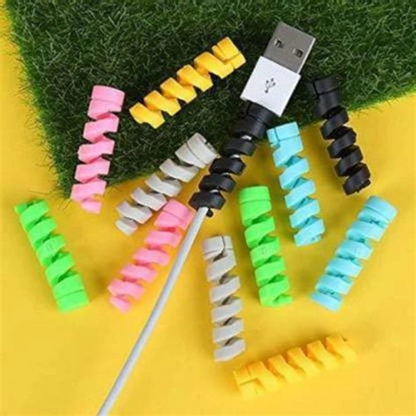Cable Protector Data Cable Saver Charging Cord Protective Cable Cover Pack of 2