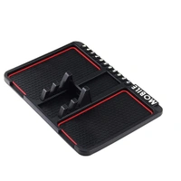 Car Accessories Anti-Slip Car Dashboard Mat & Mobile Phone Holder Mount Universal Non-Slip Sticky Rubber Pad for Smartphone, GPS Navigation, Toys, Coins