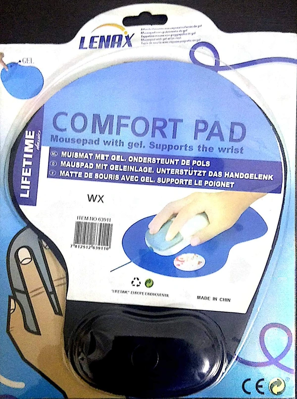 Classics Comfort Mouse pad with Wrist Support Color May Vary