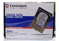 Consistent 500 GB SATA 2.5 Inch 7mm Laptop Internal Hard Drive with 2 Year Warrenty - 500GB
