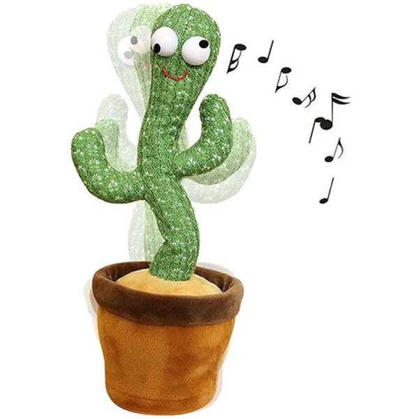 Dancing cactus Toy song singing also repeat what you say