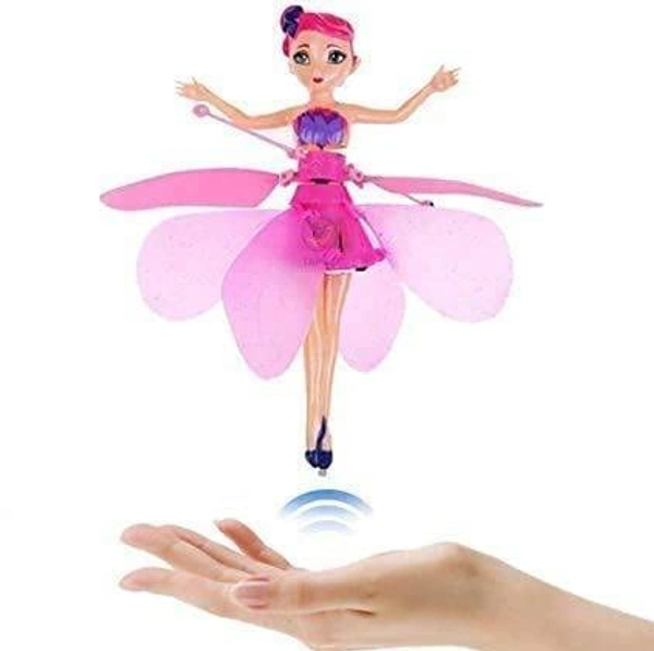 Flying Princess Doll Magic Infrared Induction Control Toy, Play Game RC Flying Toy ,Mini Drone Indoor and Outdoor Toys for Kids Boys Girls 6 7 8 9 10 Year Old Gifts