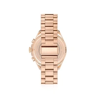 Glorious Women's Rose Gold Smart Watch Gen-8 Talk 2 Bluetooth Calling Smartwatch with 3 Button, Hands On Voice Assistance HD Display, 14 Sports Modes with Puple Belt (Rose Gold)