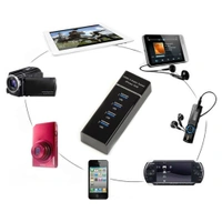 Hi Speed 4 Port Usb 3.0 Multi Hub Splitter Expansion Black