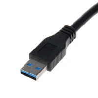 Hi Speed 4 Port Usb 3.0 Multi Hub Splitter Expansion Black