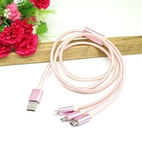 High Quality 3 In 1 Data Cable (V8+Iphone+Type C)