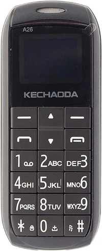 KECHAODA A26 Dual Sim Mobile Phone (Bluetooth Size,Black, 16MB) - Black