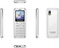 KECHAODA K115 Slim Card Size Dual Sim Phone With External Memory Slot 3.66cm (1.44-Inch) Display Only Mobile Phone & Charging Cable In Box