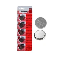 Micro Lithium Cell Cr2032 Coin Battery 3V Computer Motherboard Cmos Battery Cell Camera Battery Charger (Pack of 5 piece)