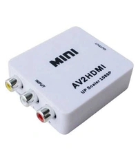 Mini Composite Av Rca To Hdmi Video Converter Adapter Full Hd 720/1080P Up Scaler Av2Hdmi For Hdtv Standard Tv Converter